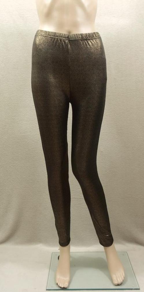 Legging Brons Metallic Goud-Glitter (018), Kleding | Dames, Leggings, Maillots en Panty's, Nieuw, Legging, Overige kleuren, Ophalen of Verzenden