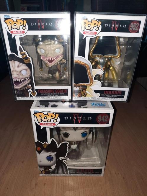 Diablo Funkos 3 stuks 15  euro excl evt verzending, Verzamelen, Poppetjes en Figuurtjes, Zo goed als nieuw, Ophalen of Verzenden