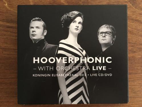 Cd+Dvd Hooverphonic with Orchestra Live Digipack ZELDZAAM, Cd's en Dvd's, Cd's | Pop, Zo goed als nieuw, 2000 tot heden, Ophalen of Verzenden