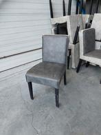 Vintage partij eetkamer stoelen modern design, Huis en Inrichting, Gebruikt, Overige kleuren, Leer, Ophalen of Verzenden