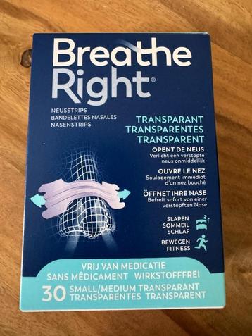 Breathe Right Neusstrips Small/Medium 30 stuks	 beschikbaar voor biedingen