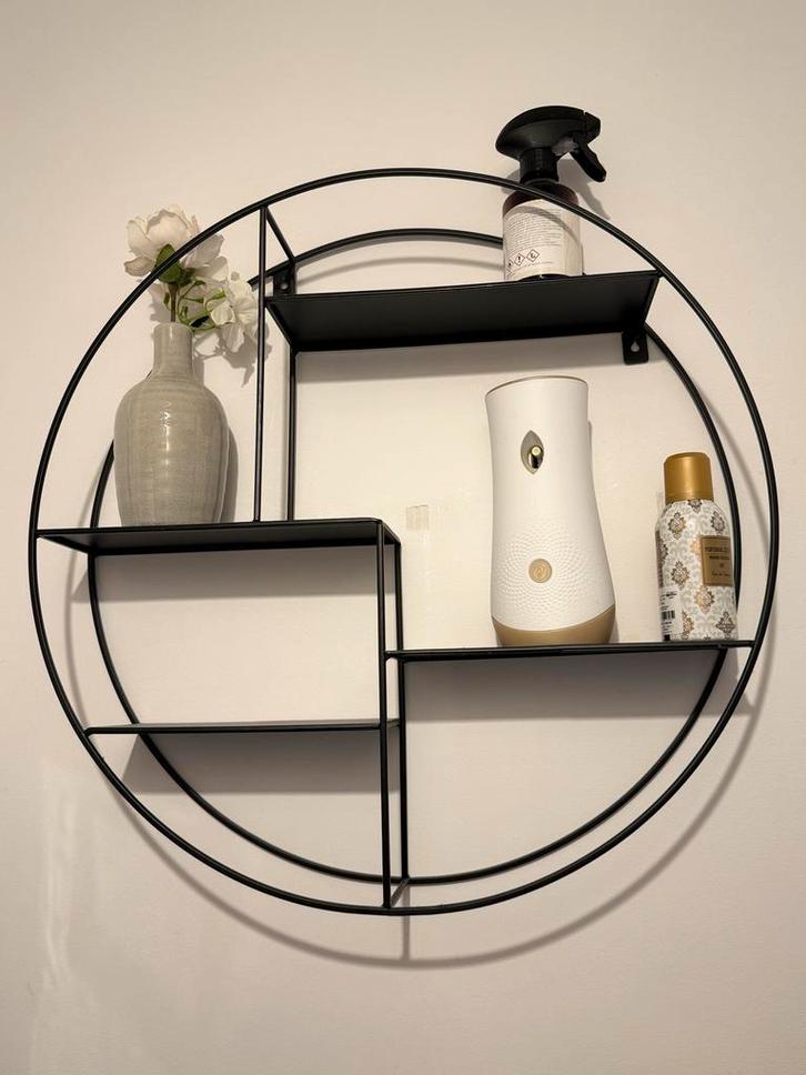 Complete set zwarte accessoires + spiegels & kapstokken, Huis en Inrichting, Woonaccessoires | Spiegels, Zo goed als nieuw, 100 tot 125 cm