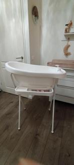 Babybadje met Standaard, Zitje & Tummy Tub, Gebruikt, Badje, Standaard, Ophalen