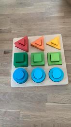Houten vormenpuzzel, Kinderen en Baby's, Speelgoed | Houten speelgoed, Ophalen, Zo goed als nieuw