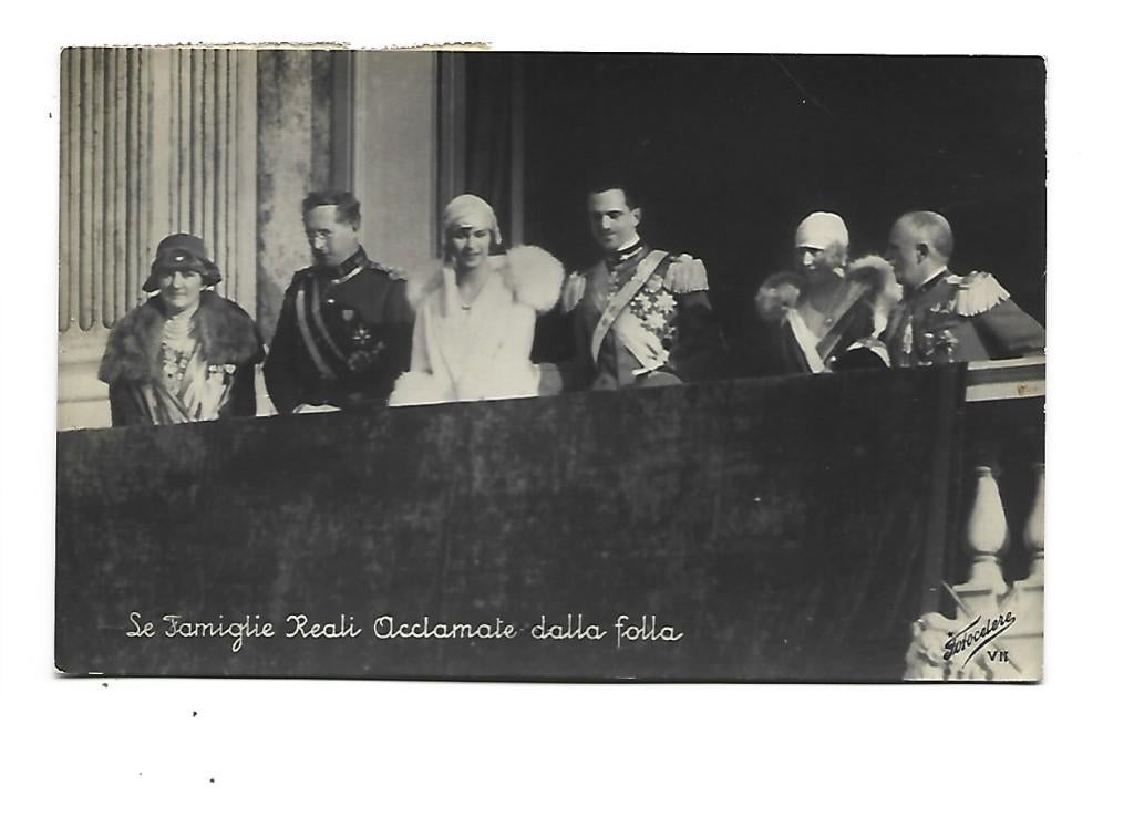 Le Famiglie Reali ..., Verzenden, Voor 1920, Gelopen, Sterren en Beroemdheden