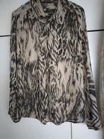 Amisu blouse bruin beige maat XL, Beige, Maat 46/48 (XL) of groter, Ophalen of Verzenden, Zo goed als nieuw