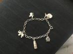 Zilveren bedelarmband, Sieraden, Tassen en Uiterlijk, Armbanden, Ophalen of Verzenden, Zo goed als nieuw, Zilver