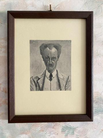 Oude   Prent    Jan   Toorop  .   1912 beschikbaar voor biedingen