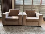 Eric Kuster Fauteuils/Stoelen Velours Taupe, Huis en Inrichting, Ophalen, Zo goed als nieuw, Stof, Twee