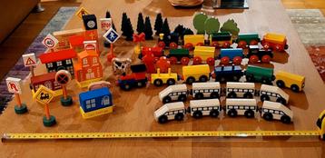 Houten Speelgoed Trein Set   BRIO/IKEA 17917 beschikbaar voor biedingen