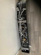 Massage douchepaneel zwart, Ophalen, Zo goed als nieuw, Chroom, Douche