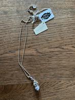 Dolce Luna Collier Swarovski steen, Nieuw, Ophalen of Verzenden, Zilver, Overige materialen