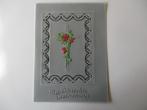 nr 183 pergamano rouw kaart, Ophalen of Verzenden, Nieuw, Overige thema's