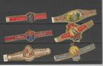 Klassiek lot 68   DIVERSE sigarenbandjes, Ophalen, Gebruikt, Sigarenbandjes