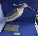 HOUTEN DECORATIE VOGEL * Met Kuif *, Verzenden, Zo goed als nieuw, Dier