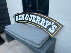 Ben & Jerry’s logo bord, Ophalen of Verzenden, Gebruikt, Reclamebord
