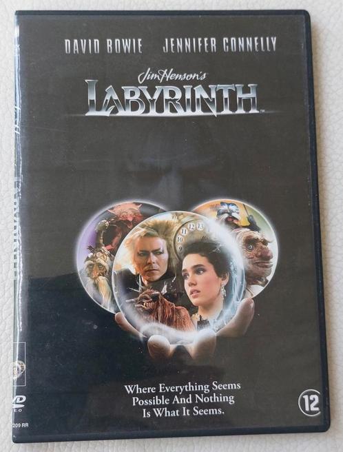 Labyrinth,film met david bowie, dvd, Cd's en Dvd's, Dvd's | Avontuur, Zo goed als nieuw, Ophalen of Verzenden