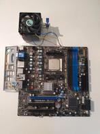 Msi 760GM-E51 Socket AM3 Moederbord + AMD Phenom II Black Ed, DDR3, Ophalen of Verzenden, Micro-ATX, AMD