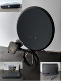 Schotelantenne, complete set: incl. ontvanger, schotel, tv, Audio, Tv en Foto, Schotelantennes, Overige merken, (Schotel)antenne