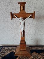 MOOI GROOT HOUTEN KRUISBEELD, Antiek en Kunst, Ophalen of Verzenden