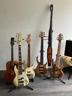 Basgitaar, Staande bas elektrisch en 12 snaar Eko gitaar., Muziek en Instrumenten, Snaarinstrumenten | Gitaren | Bas, Ophalen