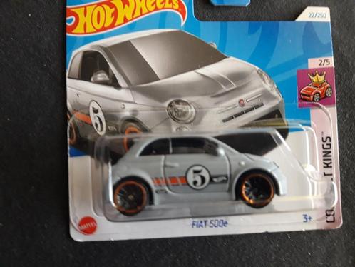Hotwheels Fiat 500e grijs – NIEUW, Hobby en Vrije tijd, Modelauto's | Overige schalen, Nieuw, Auto, Ophalen of Verzenden