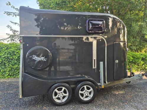Mooie zeer ruime 2-paards polyester Brenderup trailer, Dieren en Toebehoren, Paarden en Pony's | Overige Paardenspullen, Gebruikt
