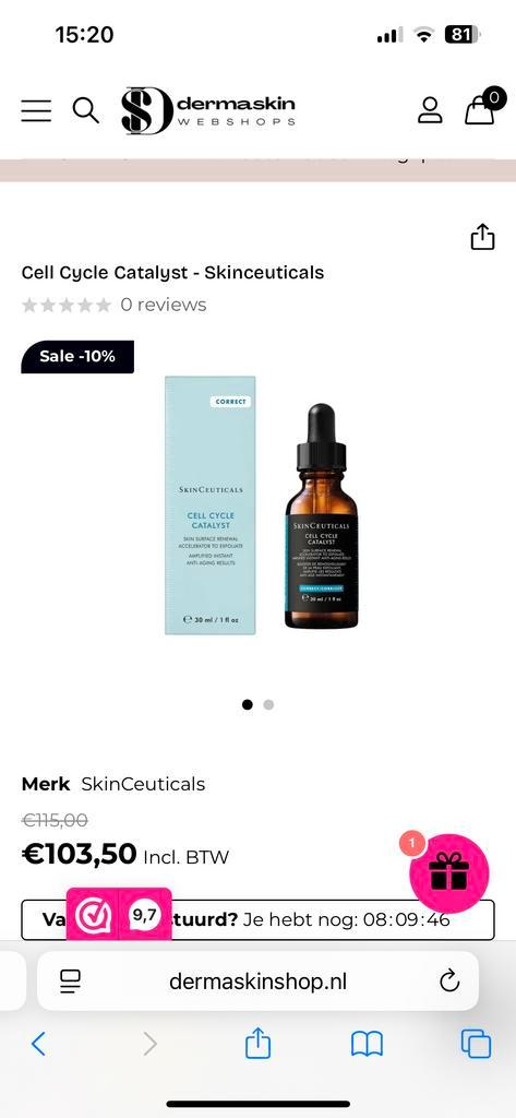 SkinCeuticals Cell Cycle Catalyst - Nieuw!, Sieraden, Tassen en Uiterlijk, Uiterlijk | Cosmetica en Make-up, Nieuw, Make-up, Gehele gezicht