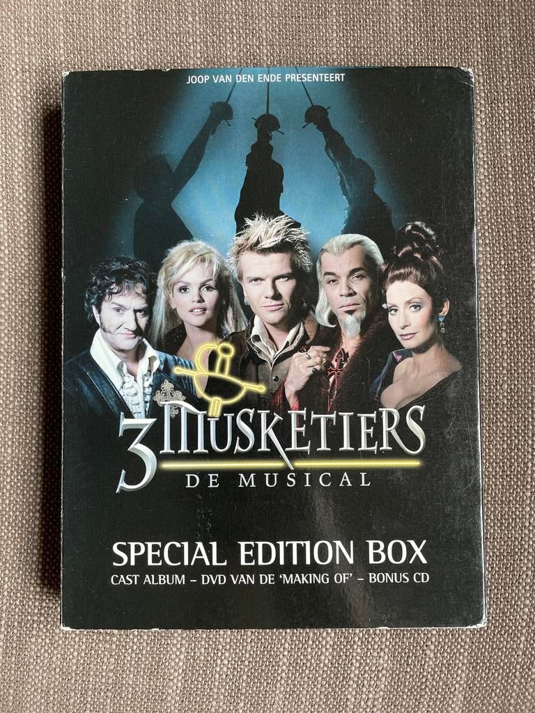 3 Musketiers Special Edition Box - Musical DVD, Alle leeftijden, Boxset, Muziek en Concerten, Ophalen of Verzenden