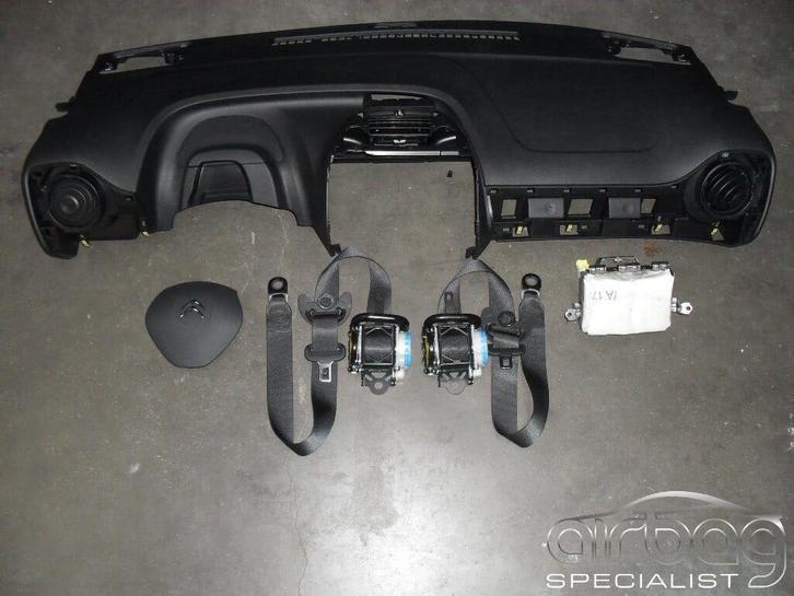 Complete airbag set Citroen C1 2014+passagier dashboard, Auto-onderdelen, Dashboard en Schakelaars, Citroën, Gebruikt, Ophalen of Verzenden
