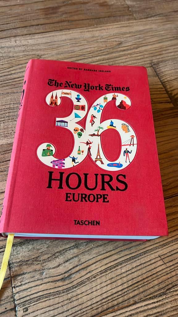 The New York Times 36 Hours Europe TASCHEN 2nd edition, Boeken, Reisgidsen, Zo goed als nieuw, Reisgids of -boek, Europa, Overige merken