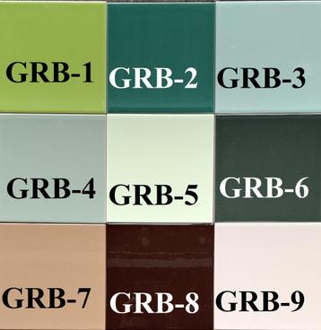 tegels 15x15 cm, 9 x groen-bruin, tegelen of mozaïek, mosa beschikbaar voor biedingen