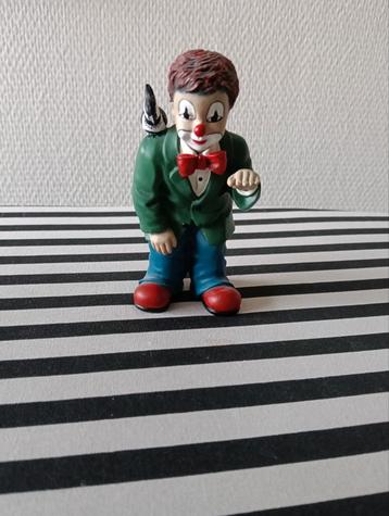 Gilde Clowns Beeldje met Vogel beschikbaar voor biedingen