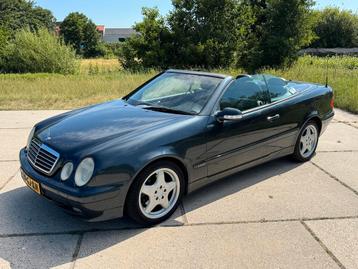 MERCEDES CLK 320 CABRIO 6CIL AUTOMAAT BJ 2000 VOL OPTIES  beschikbaar voor biedingen