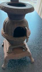 Antieke Miniatuur Kachel, Ophalen of Verzenden