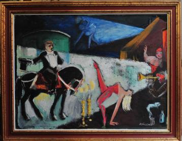 ==József Szűr Szabó 1902-1993==circusvoorstelling==HONGAARS beschikbaar voor biedingen