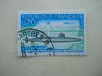 Frankrijk 1969 Sous-marin Le Redoutable Yv.1615 gestempeld, Ophalen of Verzenden, Gestempeld