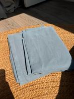 Blauwe Vitrage Leen Bakker 140x280cm, Huis en Inrichting, Ophalen, 100 tot 150 cm, Zo goed als nieuw, 200 cm of meer