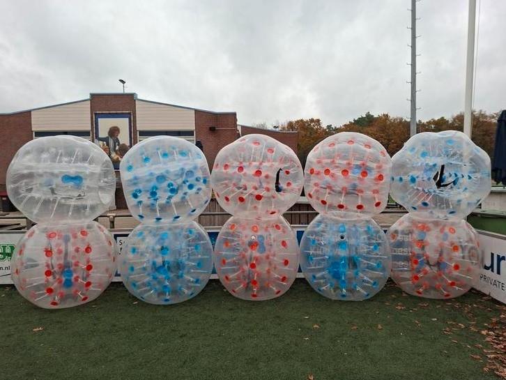 TE HUUR: bubbelballen / bumperballen voor 15 euro per stuk, Hobby en Vrije tijd, Feestartikelen | Verhuur, Zo goed als nieuw, Overige