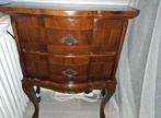 2 Vintage Nachtkastjes - ladenkastjes, Huis en Inrichting, Slaapkamer | Nachtkastjes, Ophalen, Minder dan 45 cm