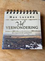 Max Lucado - Vol verwondering, Max Lucado, Ophalen of Verzenden, Zo goed als nieuw