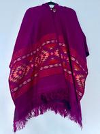 Alpaca wol poncho uit Ecuador fuchsia NIEUW!, Ophalen of Verzenden, Nieuw