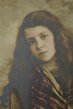 frankrijk 1907 meisje heel lang haar stella kreis actrice, Verzamelen, Ansichtkaarten | Themakaarten, Overige thema's, Ongelopen