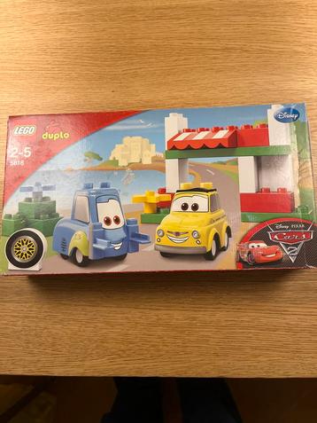 Lego Duplo 5819 Cars 2 - Compleet! beschikbaar voor biedingen