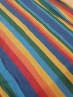 Hangmat gestreept regenboog kleuren 325/122, Huis en Inrichting, Woonaccessoires | Plaids en Woondekens, Ophalen of Verzenden