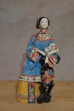 beeldje porselein china  Geisha, Antiek en Kunst, Ophalen of Verzenden