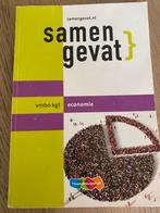Samengevat vmbo-kgt Economie, Boeken, Schoolboeken, Ophalen of Verzenden, Zo goed als nieuw, VMBO, Economie