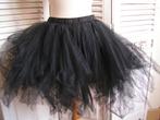 petticoat free size nr JJ 1191, Kleding | Dames, Rokken, Verzenden, Zwart, Zo goed als nieuw, Knielengte