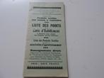 WO II Belgie: boekje lijst textielpunten  op de bon, 1941, Verzamelen, Militaria | Tweede Wereldoorlog, Boek of Tijdschrift, Verzenden