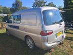 Hyundai H200 2.5 Crdi DC 2003, Auto's, Zwart, 700 kg, Origineel Nederlands, Particulier